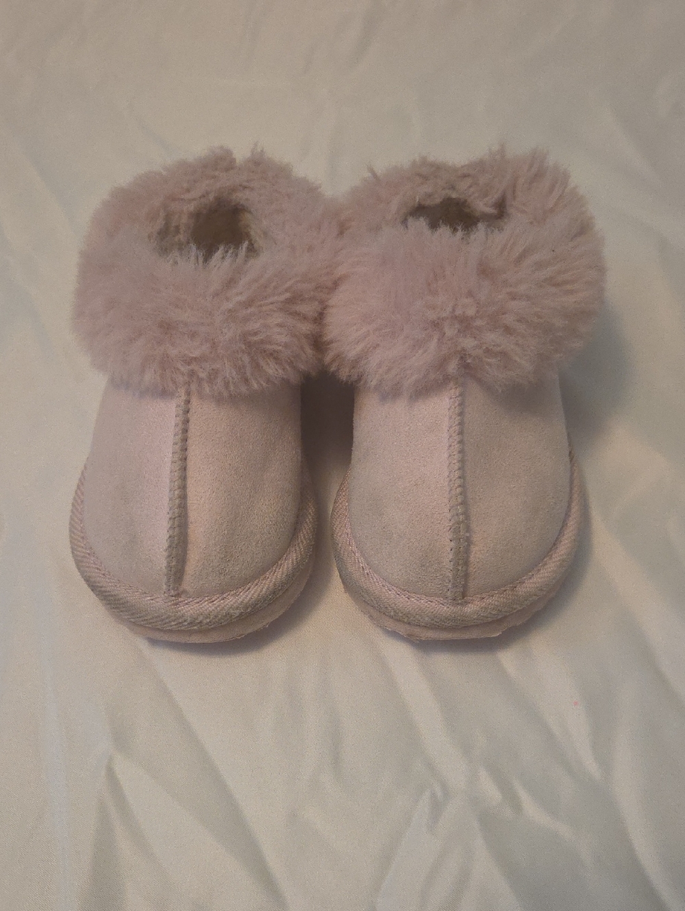 Pink Faux Fur Boots Size 7